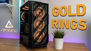 Antec NX700 Gold Rings PC Build Time lapse