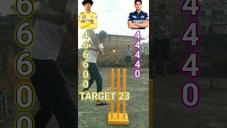 RACHIN RAVINDRA VS SHUBHAM GILL 6 BALL MATCH || #shorts #viral #trending #shortsfeed #cricket