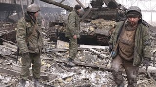 Бой Ополченцы взяли пленных бойцов ВСУ 30 01 Донецк War in Ukraine