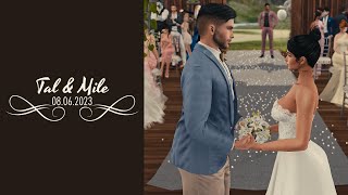 The Wedding Of Tal & Mile in Second Life