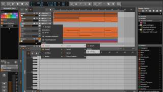 How to Record MIDI from a VST to an Instrument Track in Bitwig