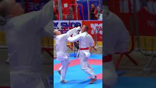 53 year old Sensei Jacek Lipinski’s kumite highlights from the WUKF World Karate Championships 2023