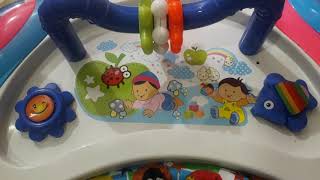 Kereta Bayi (Babywalker) Simple Mainan Gantung dan Musik Mini