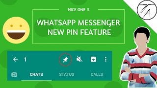 WHATSAPP MESSNGER UPDATE | NEW PIN FEATURE |