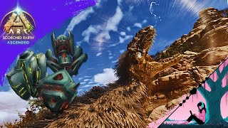 Ark: Survival Ascended | Scorched Earth - Adventuring for Artifacts & Making a Yut Friend! Ep.11