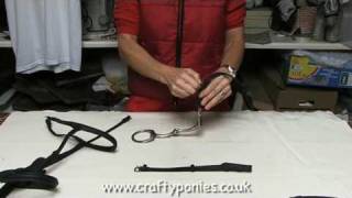 PONY LESSONS: How to put a bridle together