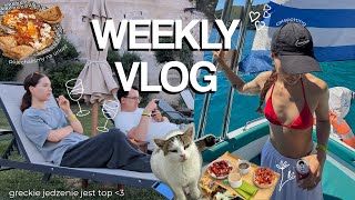 WEEKLY VLOG 🍓 // urządziliśmy nasz ogród / aaa Zakynthos jest super! 🏛️ / sezon na truskawki //