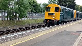 The Chopper Topper Returns, Four Class 20’s at Water Orton Station on Saturday 2nd July