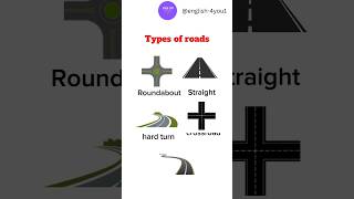 Types of roads #english #vocabulary #englishspeaking #englishpractice #dailyuseenglishwords