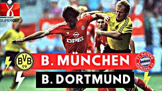 Bayer Munich vs Borussia Dortmund 3-4 All Goals & Highlights ( 1989 DFB-Supercup )