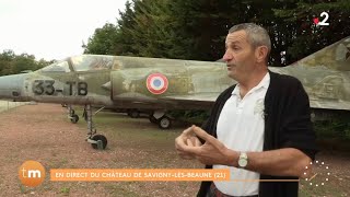 La collection d'avions de chasse du Château de Savigny-lès-Beaune (Partie 1) - Télématin / France 2