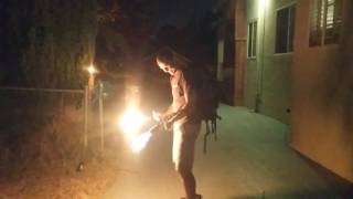 Ronens flame thrower