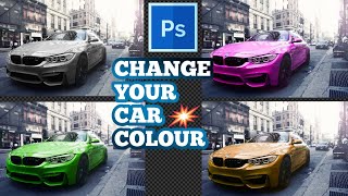 How to Change Color an Car in Photoshop