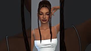 The Gorgeous Halle Bailey in #thesims4 🐠 #gaming #littlemeemaid #hallebailey #ariel