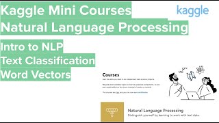 Kaggle Mini Courses - Natural Language Processing