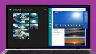 Windows 8.1  Using apps together