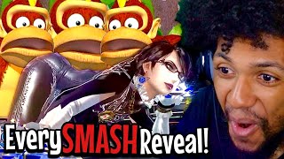 Reacting to EVERY Super Smash Bros Reveal