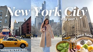 NYC VLOG🗽🚕 •  best food spots (lots of asian food), working 9-5 in NYC, seeing old friends