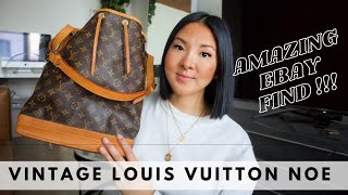 LOUIS VUITTON REVEAL | VINTAGE NOE | AMAZING EBAY FIND!