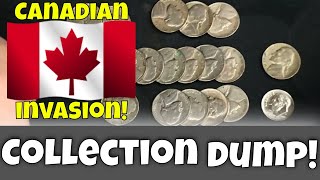 Silver War Nickel and a Canadian Collection Dump? $100 Box Nickel Hunt.