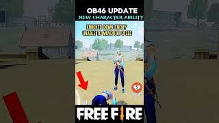 OB46 UPDATE NEW CHARACTER ABILITY?? 🤔#shorts #trending #freefire