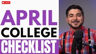 April College Planning Checklist for High School