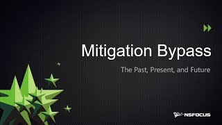 BlueHat v18 || Mitigation Bypass: The Past, Present, and Future