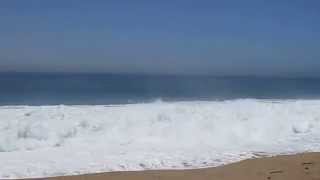 Monster waves at The Wedge on August 27 2014