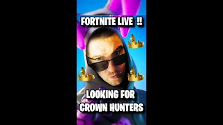 🔴LIVE - ALL CROWNS GO TO THE VIEWERS !!! 😍 in FORNTITE  #epicpartner #fortnite