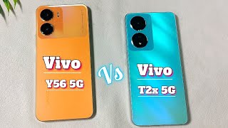 Vivo T2 5G Vs Vivo Y56 5G Details , Comparison , Review , Specifications