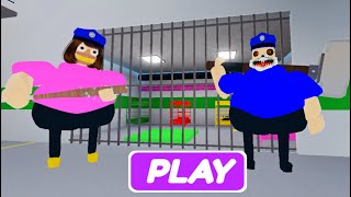 BARNIE & BENJIE'S PRISON ESCAPE! (OBBY) - Full Gameplay - No Commentary #roblox