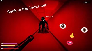 When you're stuck in the backroom - Roblox Meme