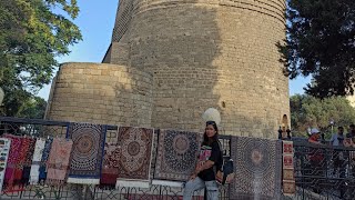 Azerbyjan Baku old city #missbahrianadiashaheen #travel vloges are coming