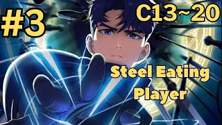 [3] Regressed Player eat steel to become the powerful Steel Emperor | Manhwa Recap #manhwa