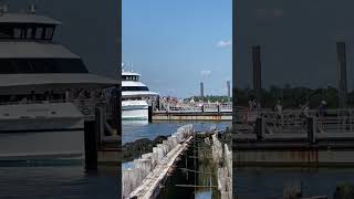 #ferry asi viaja la gente de Nueva York a New Jersey en este enorme barco #pescando #porgyfish