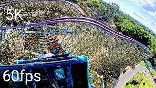 Iron Gwazi On Ride POV 5K 60fps Busch Gardens Tampa December 2023