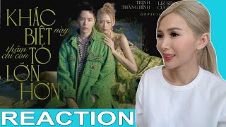 KHÁC BIỆT này thậm chí còn TO LỚN HƠN - TRỊNH THĂNG BÌNH x LIZ KIM CƯƠNG | KIM LAM TV REACTION