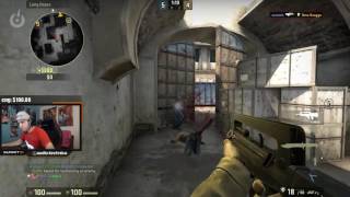 CS:GO - Summit1g Epic Spray Fail On Stream