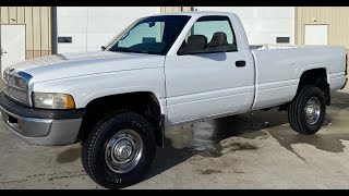 1999 DODGE 2500 4X4 *45K MILES* HAMMERDOWN AUCTIONS