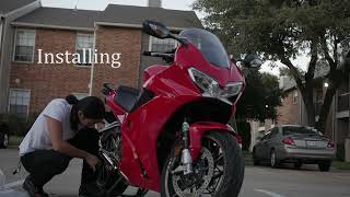 2014 Honda VFR800 Interceptor Delkevic SS70 Exhaust