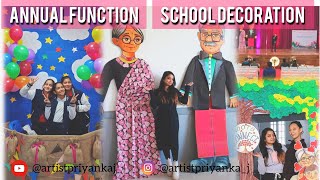 Grandparents day special | Annual function School Decoration