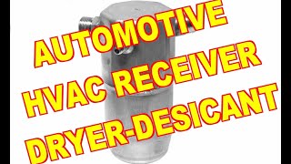 Automotive HVAC Receiver Dryer