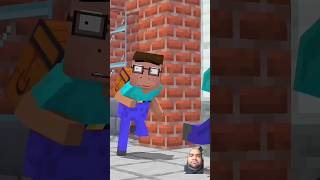 "HELP Herobrine Friends #friendship #shorts #trending #anime