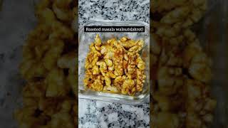 roasted masala walnuts || masala akrot || how to roast akrot in microwave