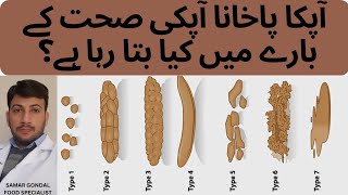 Your stool or poo is an indicator of your health condition | Bristol stool chart|