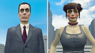 NEW GWOMAN BOSS! GMAN SKIBIDI TOILET IN GARRYS MOD!