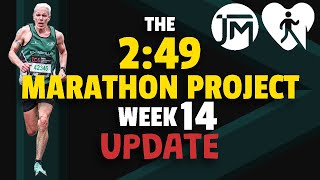 The 2:49 Marathon Project Week 14 Update