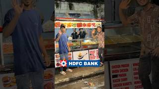 HDFC Bank officer 😱 watch till end ✅ #shorts #food #foodie #shortsvideo