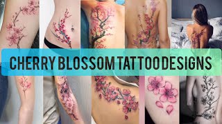 cherry blossom (sakura)tattoo design ideas