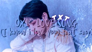 0X1: LOVESONG (I know i love you) feat. Seori - TXT || Cover español - Jania Covers